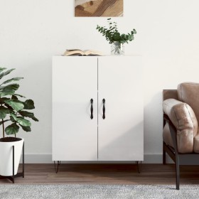 Aparador de madera contrachapada blanco brillante 69,5x34x90 cm de vidaXL, Aparadores - Ref: Foro24-827718, Precio: 81,47 €, ...