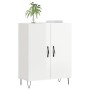 Aparador de madera contrachapada blanco brillante 69,5x34x90 cm de vidaXL, Aparadores - Ref: Foro24-827718, Precio: 81,47 €, ...