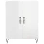 Aparador de madera contrachapada blanco brillante 69,5x34x90 cm de vidaXL, Aparadores - Ref: Foro24-827718, Precio: 80,45 €, ...