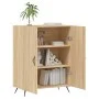 Sonoma Oak Engineered Wood Sideboard 69.5x34x90 cm by vidaXL, Sideboards - Ref: Foro24-827695, Price: 75,76 €, Discount: %