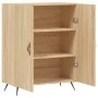 Sonoma Oak Engineered Wood Sideboard 69.5x34x90 cm by vidaXL, Sideboards - Ref: Foro24-827695, Price: 75,76 €, Discount: %