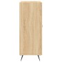 Aparador de madera de ingeniería roble Sonoma 69,5x34x90 cm de vidaXL, Aparadores - Ref: Foro24-827695, Precio: 76,71 €, Desc...