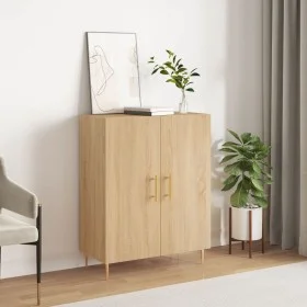 Aparador de madera de ingeniería roble Sonoma 69,5x34x90 cm de vidaXL, Aparadores - Ref: Foro24-827711, Precio: 78,87 €, Desc...
