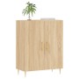 Aparador de madera de ingeniería roble Sonoma 69,5x34x90 cm de vidaXL, Aparadores - Ref: Foro24-827711, Precio: 80,66 €, Desc...