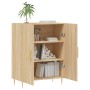 Aparador de madera de ingeniería roble Sonoma 69,5x34x90 cm de vidaXL, Aparadores - Ref: Foro24-827711, Precio: 80,66 €, Desc...