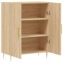 Aparador de madera de ingeniería roble Sonoma 69,5x34x90 cm de vidaXL, Aparadores - Ref: Foro24-827711, Precio: 80,66 €, Desc...
