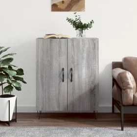 Aparador de madera de ingeniería gris Sonoma 69,5x34x90 cm de vidaXL, Aparadores - Ref: Foro24-827722, Precio: 75,83 €, Descu...
