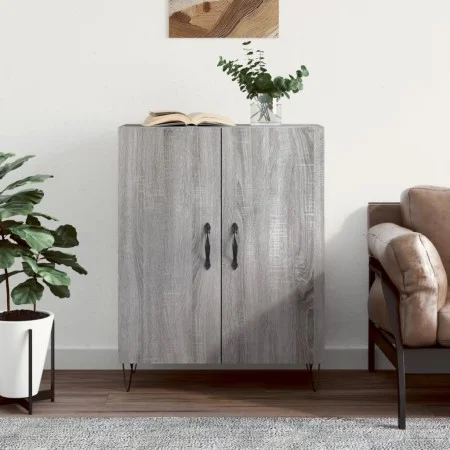 Engineered wood sideboard in Sonoma grey, 69.5x34x90 cm by vidaXL, Sideboards - Ref: Foro24-827722, Price: 75,83 €, Discount: %