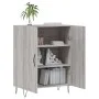Aparador de madera de ingeniería gris Sonoma 69,5x34x90 cm de vidaXL, Aparadores - Ref: Foro24-827722, Precio: 75,83 €, Descu...
