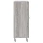 Aparador de madera de ingeniería gris Sonoma 69,5x34x90 cm de vidaXL, Aparadores - Ref: Foro24-827722, Precio: 75,83 €, Descu...