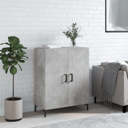 Aparador de madera de ingeniería gris hormigón 69,5x34x90 cm de vidaXL, Aparadores - Ref: Foro24-827728, Precio: 77,59 €, Des...