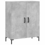 Aparador de madera de ingeniería gris hormigón 69,5x34x90 cm de vidaXL, Aparadores - Ref: Foro24-827728, Precio: 77,59 €, Des...
