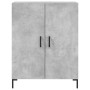 Aparador de madera de ingeniería gris hormigón 69,5x34x90 cm de vidaXL, Aparadores - Ref: Foro24-827728, Precio: 77,59 €, Des...