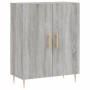 Aparador de madera de ingeniería gris Sonoma 69,5x34x90 cm de vidaXL, Aparadores - Ref: Foro24-827714, Precio: 80,37 €, Descu...