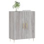 Aparador de madera de ingeniería gris Sonoma 69,5x34x90 cm de vidaXL, Aparadores - Ref: Foro24-827714, Precio: 80,37 €, Descu...