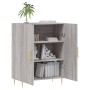 Aparador de madera de ingeniería gris Sonoma 69,5x34x90 cm de vidaXL, Aparadores - Ref: Foro24-827714, Precio: 80,37 €, Descu...