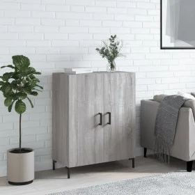 Aparador de madera de ingeniería gris Sonoma 69,5x34x90 cm de vidaXL, Aparadores - Ref: Foro24-827730, Precio: 76,31 €, Descu...