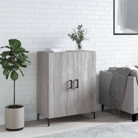 Aparador de madera de ingeniería gris Sonoma 69,5x34x90 cm de vidaXL, Aparadores - Ref: Foro24-827730, Precio: 79,40 €, Descu...