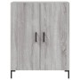 Aparador de madera de ingeniería gris Sonoma 69,5x34x90 cm de vidaXL, Aparadores - Ref: Foro24-827730, Precio: 79,40 €, Descu...