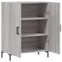 Aparador de madera de ingeniería gris Sonoma 69,5x34x90 cm de vidaXL, Aparadores - Ref: Foro24-827730, Precio: 79,40 €, Descu...