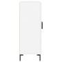 Aparador de madera de ingeniería blanco 69,5x34x90 cm de vidaXL, Aparadores - Ref: Foro24-827724, Precio: 79,40 €, Descuento: %
