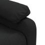 Sillón reclinable eléctrico de tela negro en Sillones | Comprar online en Foru.es