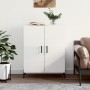 Aparador de madera contrachapada blanco brillante 69,5x34x90 cm de vidaXL, Aparadores - Ref: Foro24-827734, Precio: 75,19 €, ...