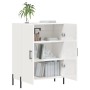 Aparador de madera contrachapada blanco brillante 69,5x34x90 cm de vidaXL, Aparadores - Ref: Foro24-827734, Precio: 75,19 €, ...