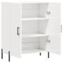 Aparador de madera contrachapada blanco brillante 69,5x34x90 cm de vidaXL, Aparadores - Ref: Foro24-827734, Precio: 75,19 €, ...