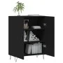 Aparador de madera de ingeniería negro 69,5x34x90 cm de vidaXL, Aparadores - Ref: Foro24-827717, Precio: 71,12 €, Descuento: %