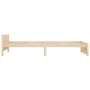 Estructura de cama madera maciza 75x190 cm de vidaXL, Camas y somieres - Ref: Foro24-815004, Precio: 78,21 €, Descuento: %