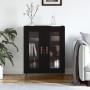 Aparador de madera de ingeniería negro 69,5x34x90 cm de vidaXL, Aparadores - Ref: Foro24-827757, Precio: 84,11 €, Descuento: %