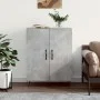 Engineered wood sideboard in concrete grey 69.5x34x90 cm by vidaXL, Sideboards - Ref: Foro24-827720, Price: 73,65 €, Discount: %