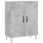 Aparador de madera de ingeniería gris hormigón 69,5x34x90 cm de vidaXL, Aparadores - Ref: Foro24-827720, Precio: 73,65 €, Des...