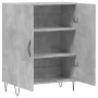 Aparador de madera de ingeniería gris hormigón 69,5x34x90 cm de vidaXL, Aparadores - Ref: Foro24-827720, Precio: 73,65 €, Des...