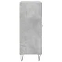 Aparador de madera de ingeniería gris hormigón 69,5x34x90 cm de vidaXL, Aparadores - Ref: Foro24-827720, Precio: 73,65 €, Des...
