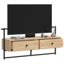 Mueble TV de pared madera ingeniería roble Sonoma 100,5x30x51cm en Muebles TV | Comprar online en Foru.es