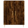 Aparador de madera de ingeniería roble ahumado 69,5x34x90 cm de vidaXL, Aparadores - Ref: Foro24-827713, Precio: 75,29 €, Des...