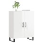 Aparador de madera contrachapada blanco brillante 69,5x34x90 cm de vidaXL, Aparadores - Ref: Foro24-827750, Precio: 91,71 €, ...