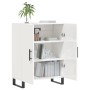 Aparador de madera contrachapada blanco brillante 69,5x34x90 cm de vidaXL, Aparadores - Ref: Foro24-827750, Precio: 91,71 €, ...