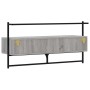 Mueble TV de pared madera ingeniería gris Sonoma 100,5x30x51 cm en Muebles TV | Comprar online en Foru.es