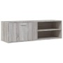 Mueble de TV de madera de ingeniería gris sonoma 120x34x37 cm en Muebles TV | Comprar online en Foru.es