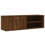 Mueble de TV madera de ingeniería marrón roble 120x34x37 cm en Muebles TV | Comprar online en Foru.es
