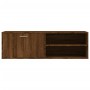 Mueble de TV madera de ingeniería marrón roble 120x34x37 cm en Muebles TV | Comprar online en Foru.es