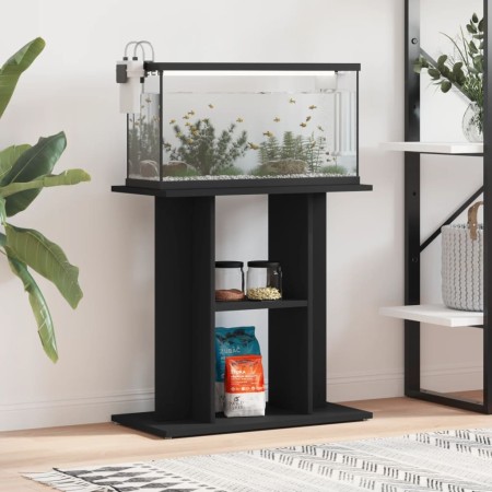 Soporte para acuario madera de ingeniería negro 60x30x60 cm en Soportes para acuarios | Comprar online en Foru.es