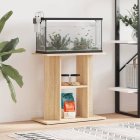 Soporte para acuario madera ingeniería roble Sonoma 60x30x60 cm en Soportes para acuarios | Comprar online en Foru.es