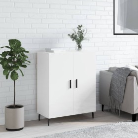 Aparador de madera contrachapada blanco brillante 69,5x34x90 cm de vidaXL, Aparadores - Ref: Foro24-827742, Precio: 97,04 €, ...