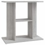 Soporte para acuario Sonoma gris 60x30x60 cm Madera sintética en Soportes para acuarios | Comprar online en Foru.es