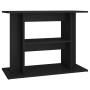 Soporte para acuario madera de ingeniería negro 80x35x60 cm en Soportes para acuarios | Comprar online en Foru.es