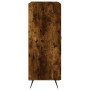 Aparador de madera de ingeniería roble ahumado 69,5x34x90 cm de vidaXL, Aparadores - Ref: Foro24-827761, Precio: 88,90 €, Des...